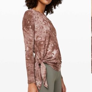 Lululemon To The Point Tie Dye Long Sleeve